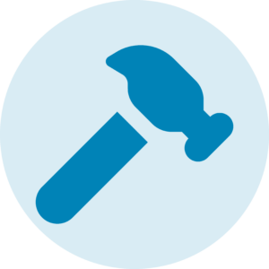 Icon Baunebengewerbe und Handwerk