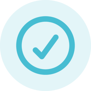 Icon Check Transparenz