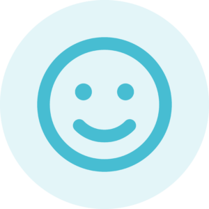 Icon Smiley Zufriedenheit