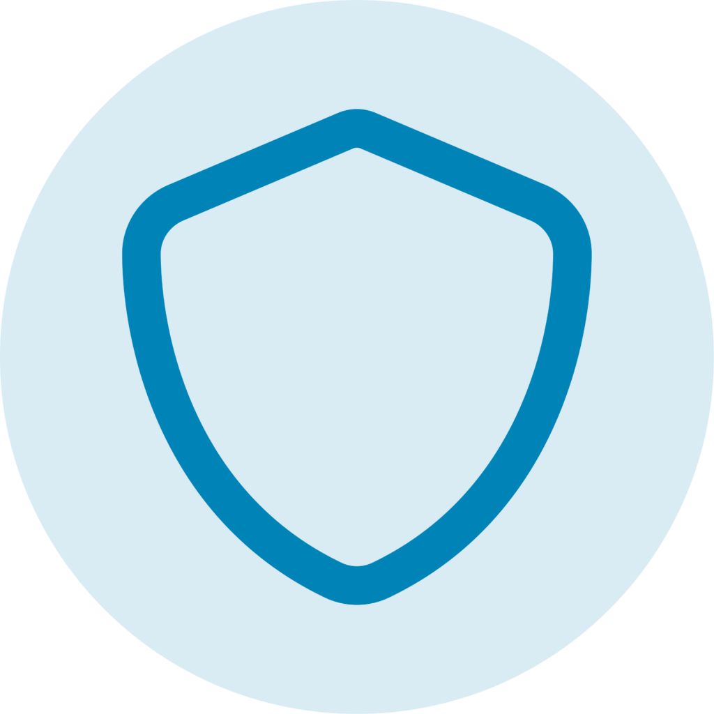 Icon Sicherheit und Datenschutz