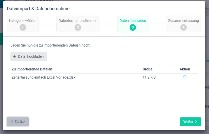 aipama Datei hochladen