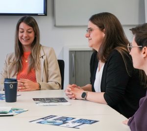 Mitarbeiter in einer Besprechung